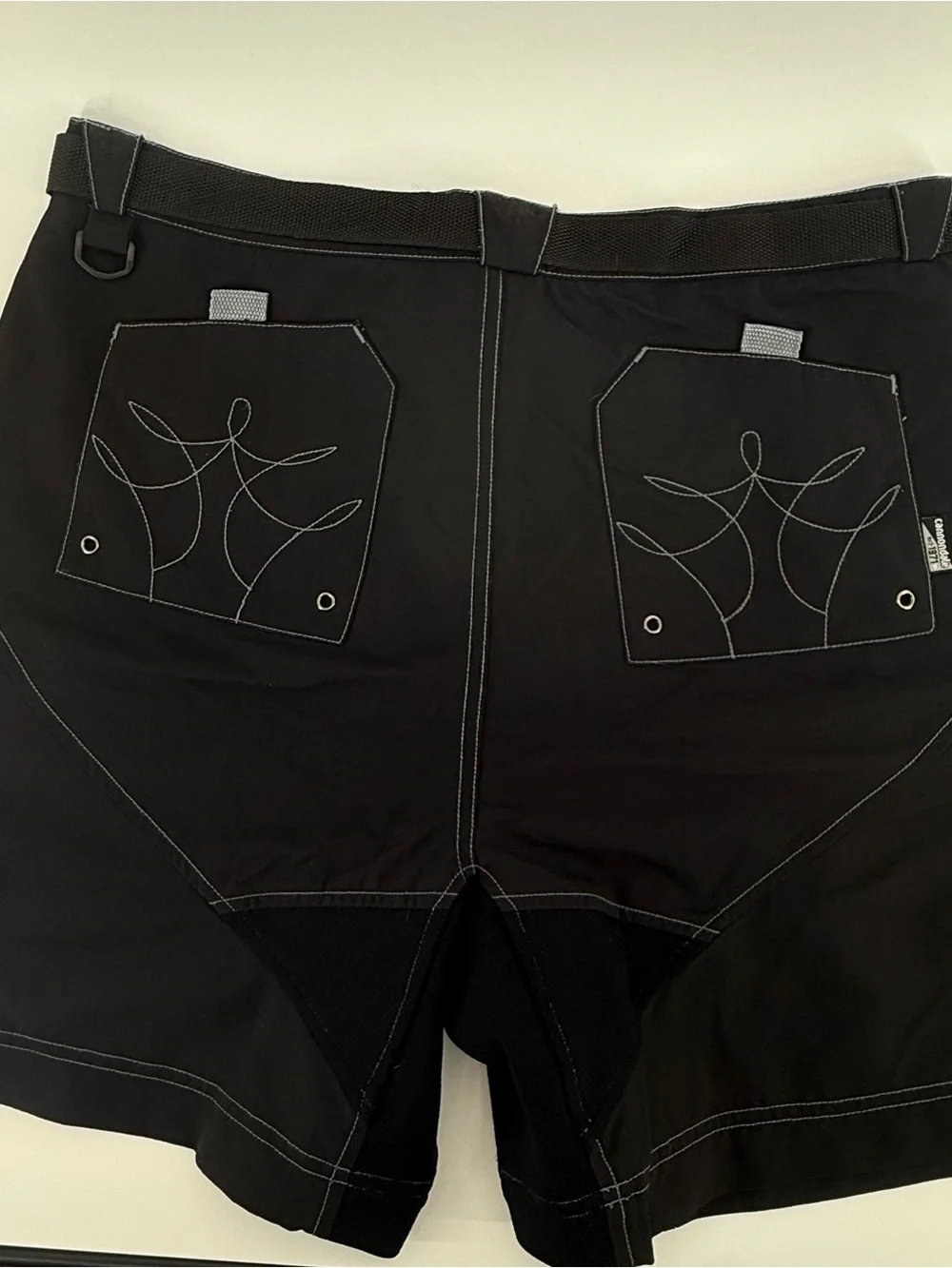 Cannondale Cycling Mountain Bike Commuter Shorts Mens L Black W/Belt